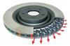 Tarcza hamulcowa przednia DBA, Land Rover Freelander 2001-