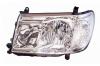 Reflektor przedni lewy Toyota Land Cruiser J100 - 05-06 reg. manualna