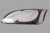 Komplet osłon przednich reflektorów EGR Carbon Look Ford Focus 2005- /4930CF/