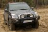 Aluminiowa polerowana rura do zderzaka ARB Sahara przeznaczonego do Toyoty Lancruiser 100 i 105 oraz Lexusa LX470