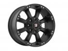 Felga aluminiowa Ballistic 845 Morax Black 9x17 5x127 ET+12 CB 71,6